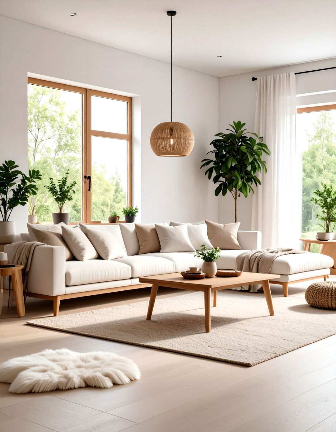Scandinavian Minimalist Living Room - 24 Living Room Design Ideas
