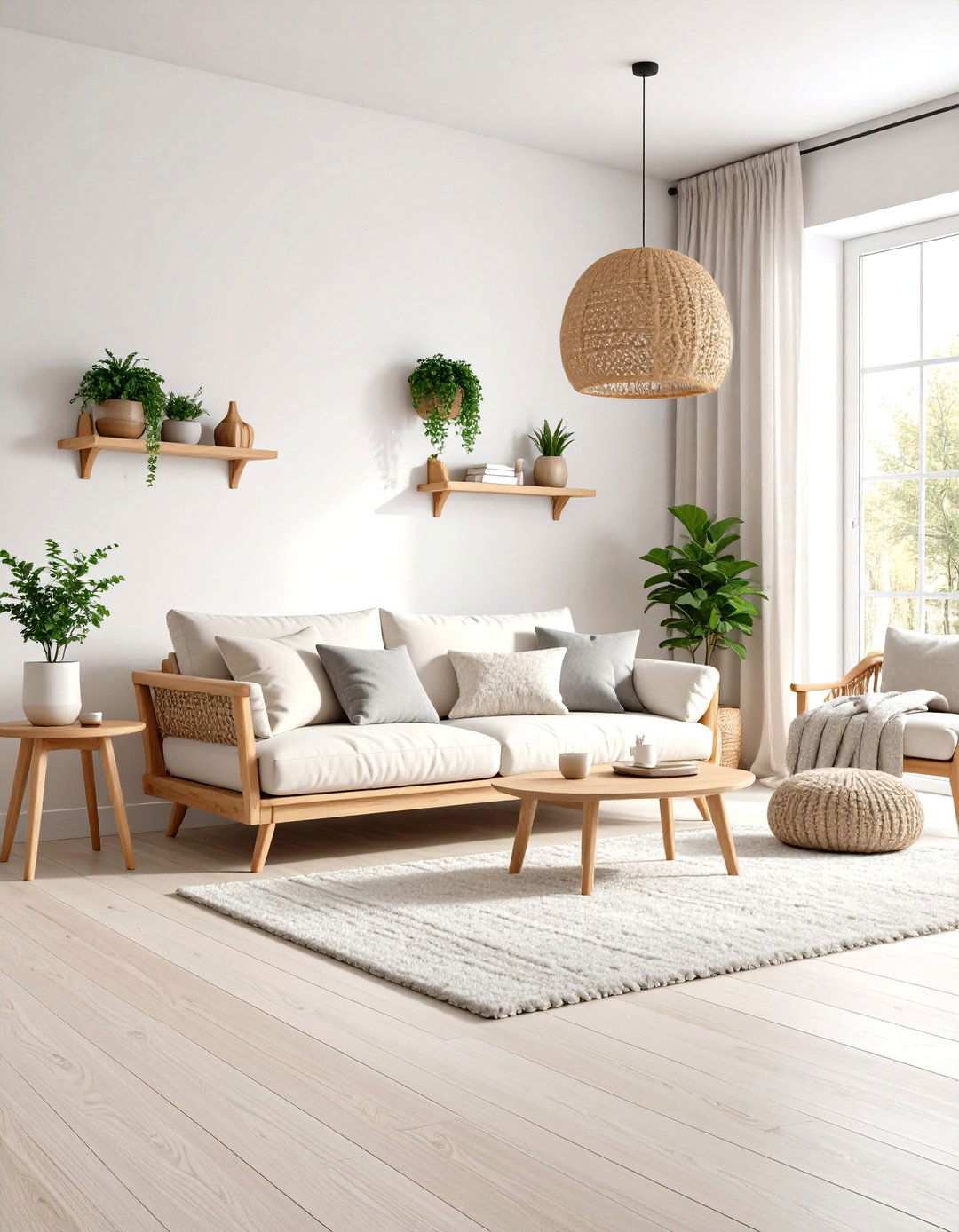 Scandinavian Minimalist Snug with Clean Lines - 24 Snug Room Ideas