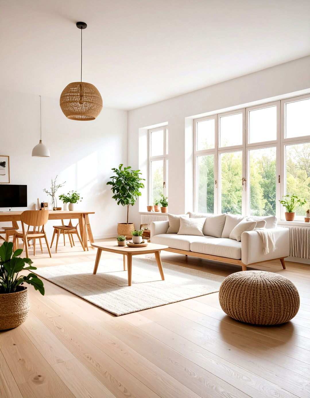 Scandinavian Minimalist Studio - 24 Studio Apartment Ideas