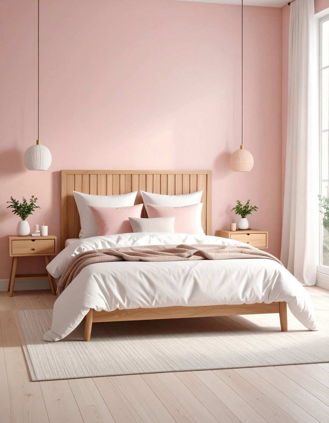 Scandinavian Pink Hygge Comfort - 24 Pink Bedroom Ideas