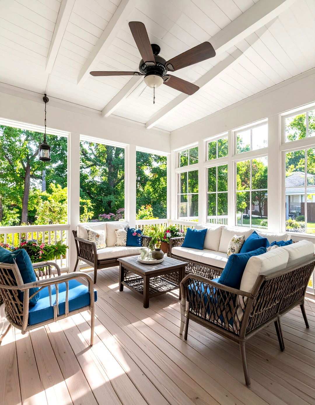 Screened Porches for Year Round Enjoyment - 24 Modern Cape Cod House Ideas