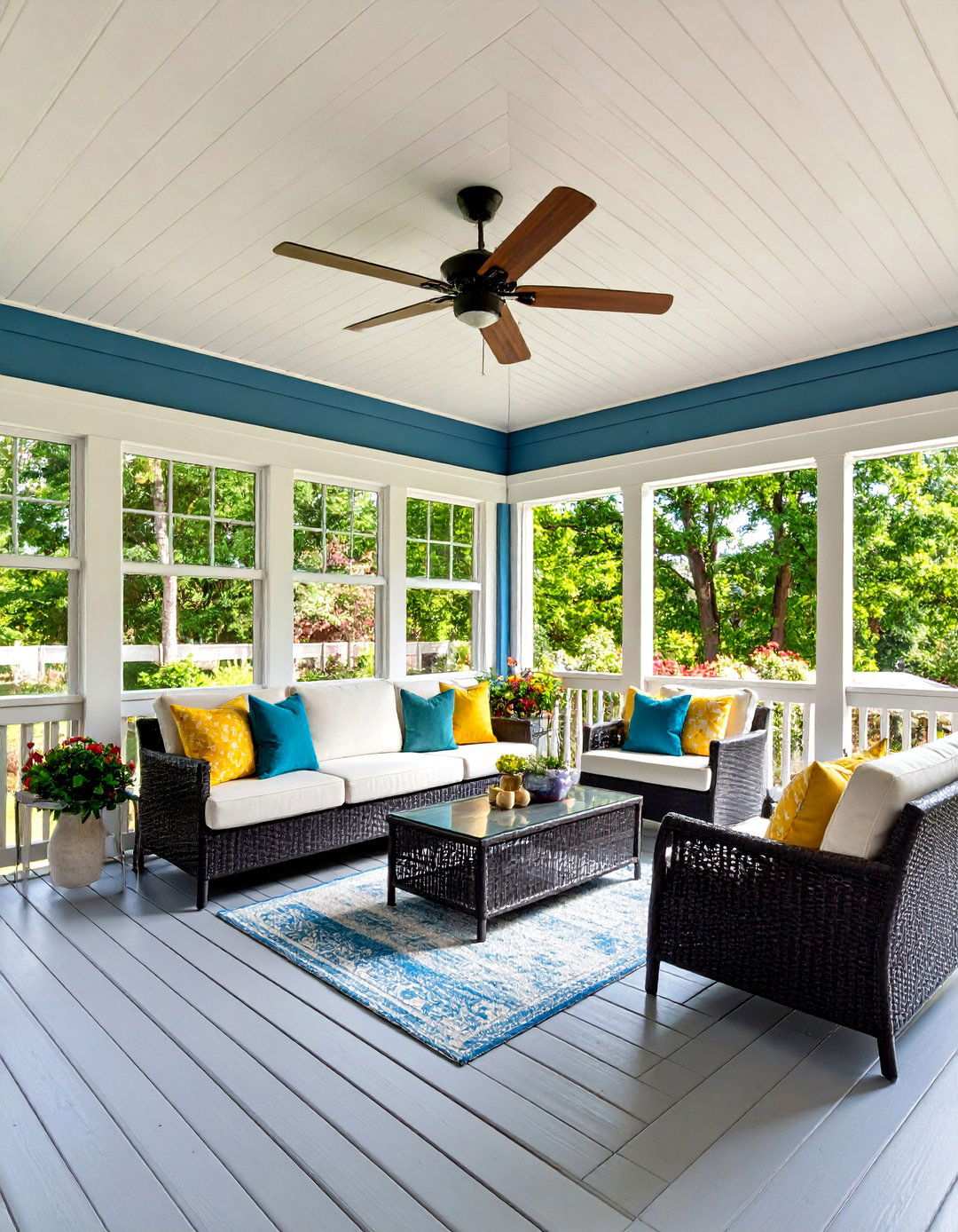 Screened Shed Roof Enclosure - 24 Shed Roof Porch Design Ideas