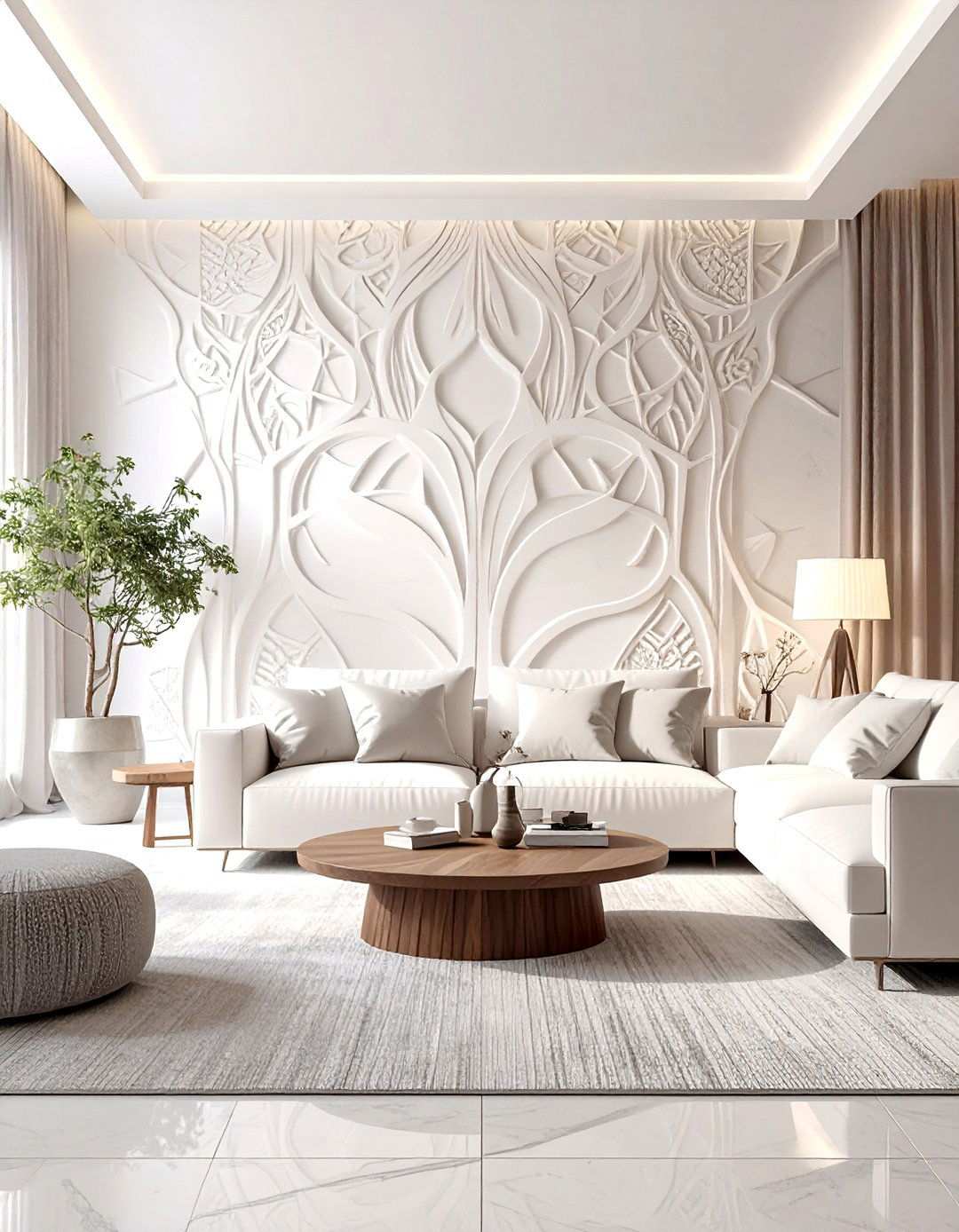 Sculpted Foam Innovation - 24 Wall Texture Ideas