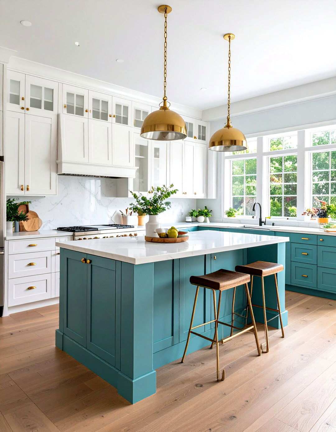 Seafoam Green Kitchen Islands - 24 Kitchen Island Color Ideas