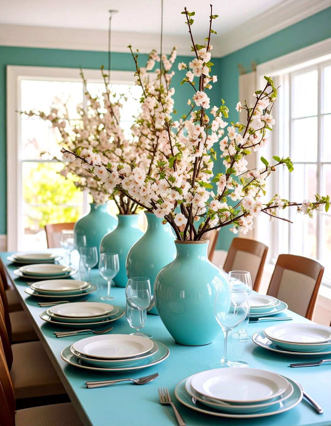 Seasonal Branch Displays - 24 Rehearsal Dinner Centerpiece Ideas