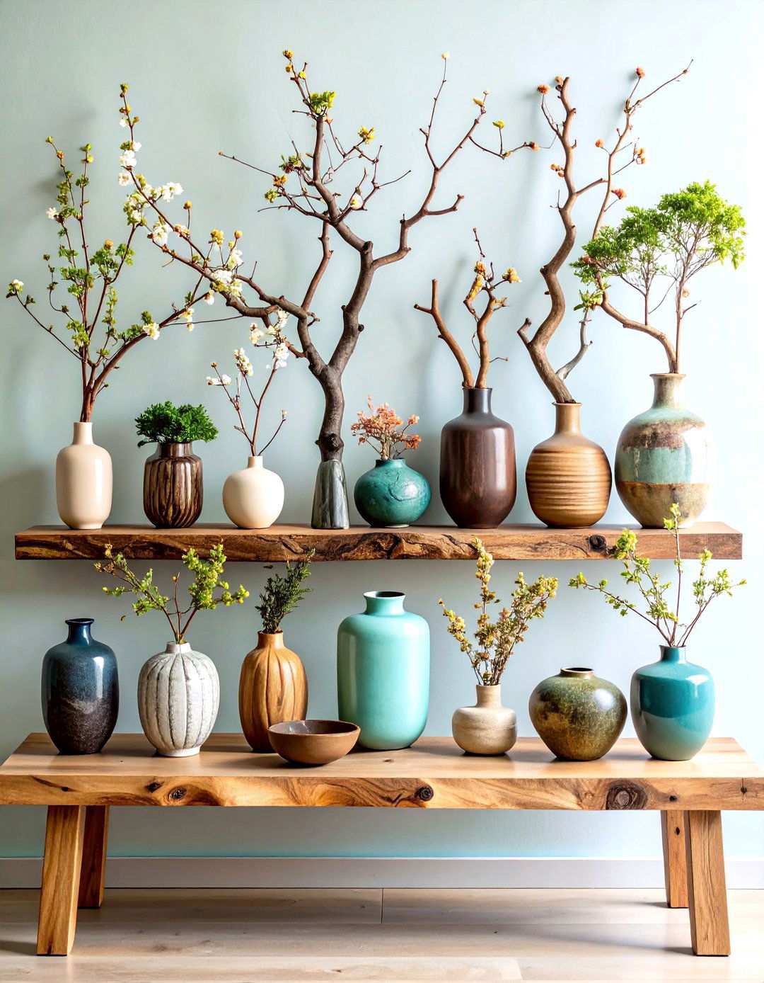 Seasonal Branch Displays - 24 Wabi Sabi Interior Design Ideas
