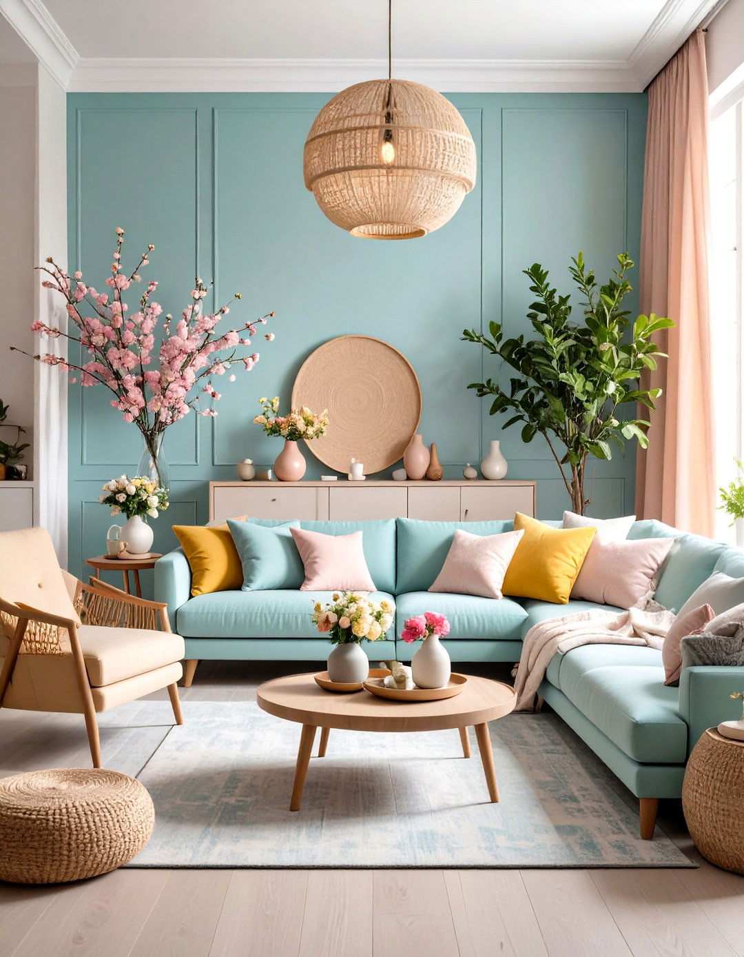 Seasonal Color Palettes - 24 Large Wall Art Ideas