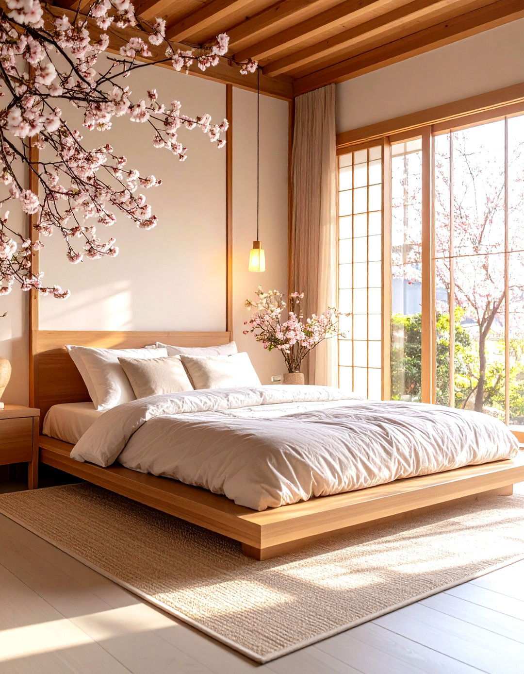 Seasonal Decoration Adaptation - 24 Japanese Bedroom Design Ideas