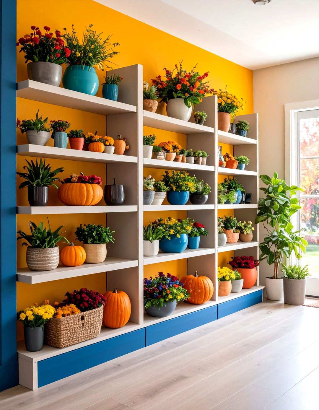 Seasonal Display Areas - 24 Modern Entryway Ideas