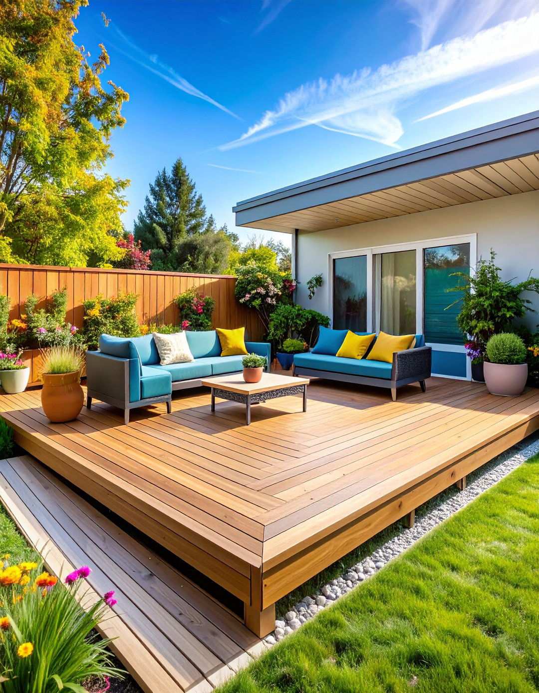 Seasonal Flexibility Platform Deck - 24 Platform Deck Ideas