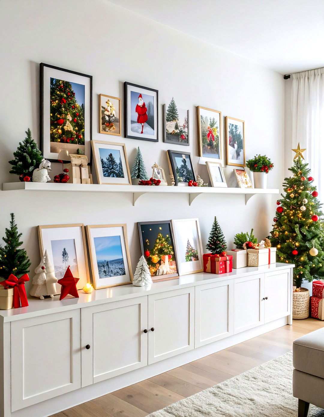 Seasonal Holiday Memory Display - 24 Wall Collage Ideas