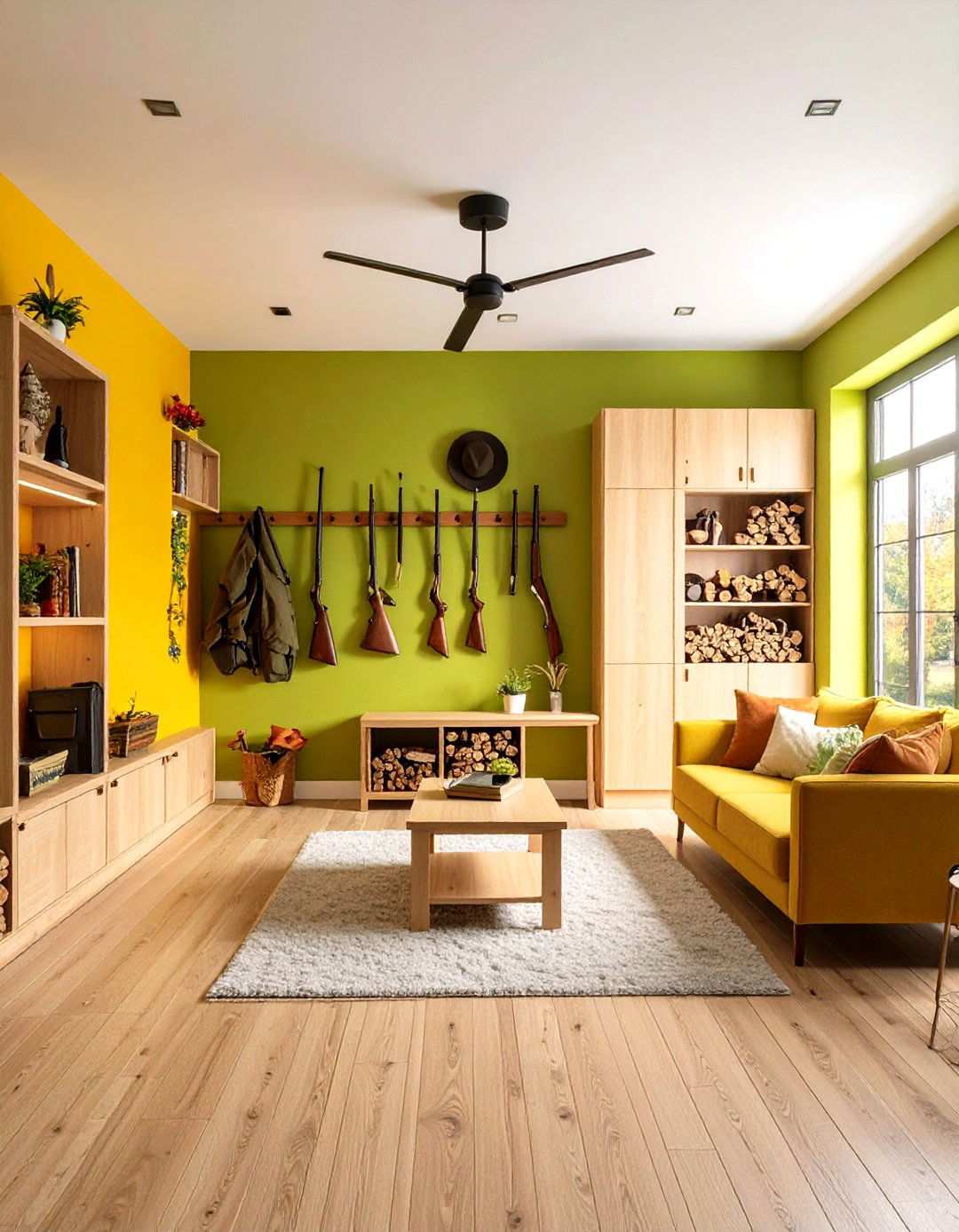 Seasonal Hunting Decor Rotation - 24 Hunting Room Ideas