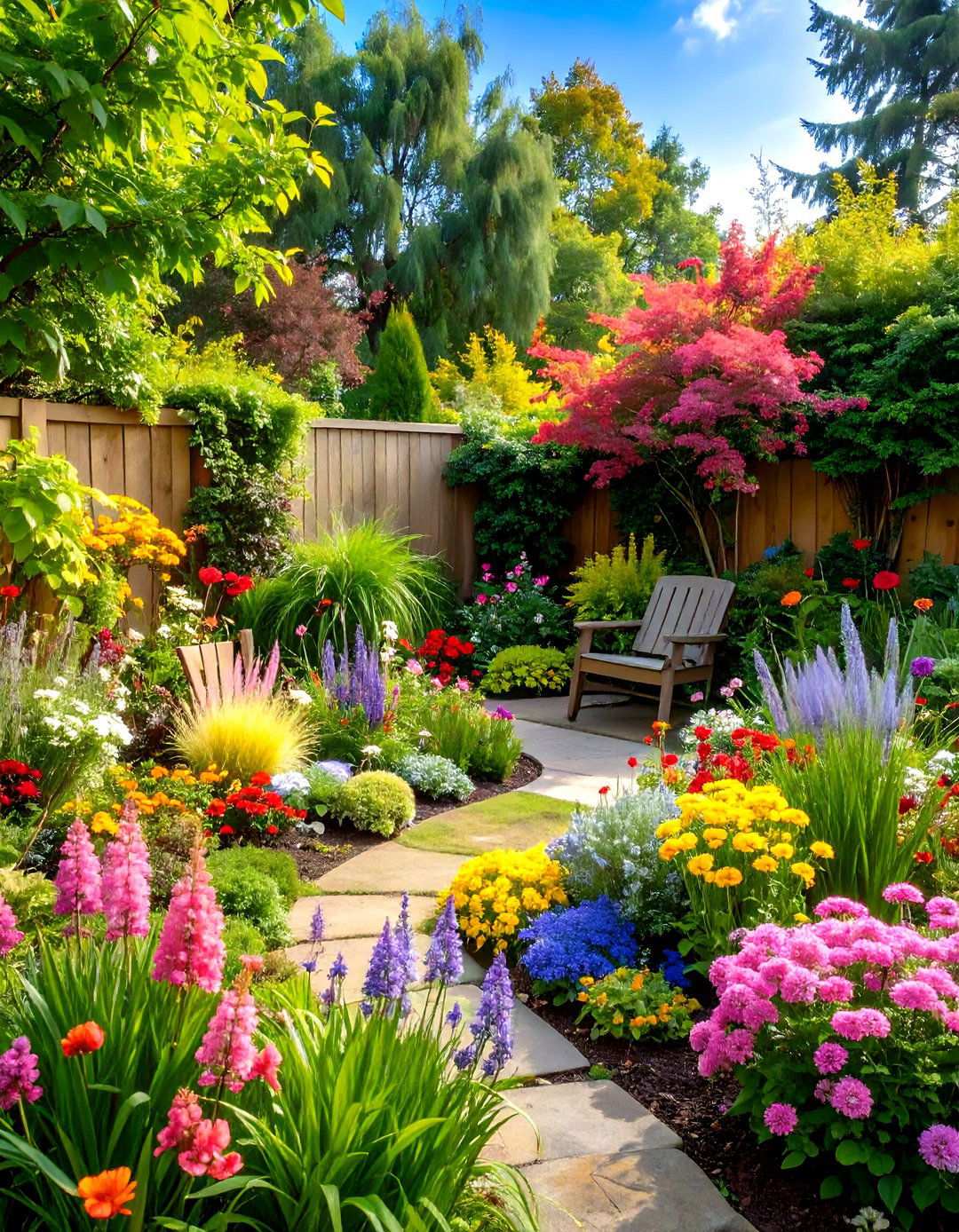 Seasonal Interest Shade Planning - 24 Shade Garden Design Ideas