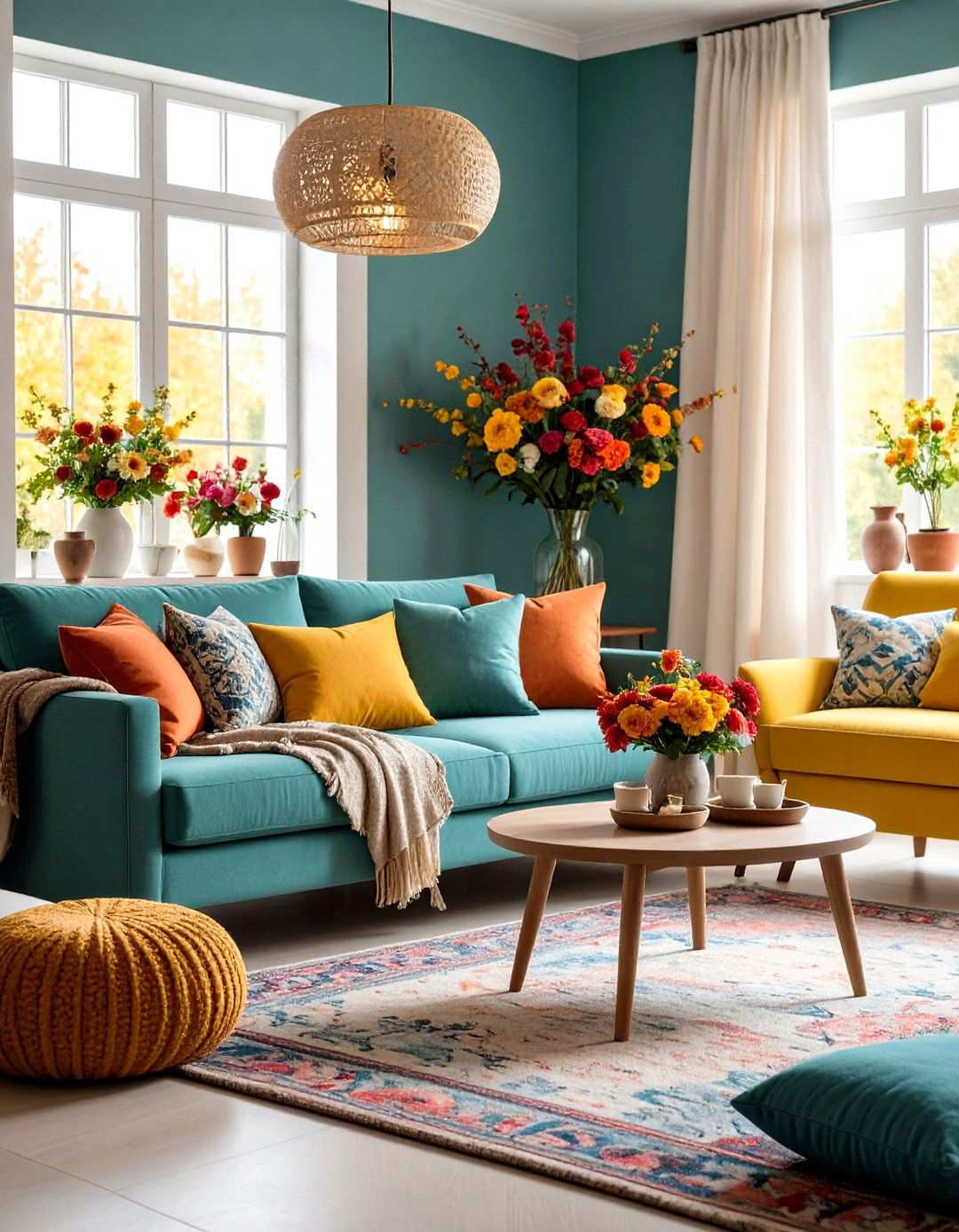 Seasonal Living Room Updates with Versatile Foundations - 24 Simple Living Room Ideas
