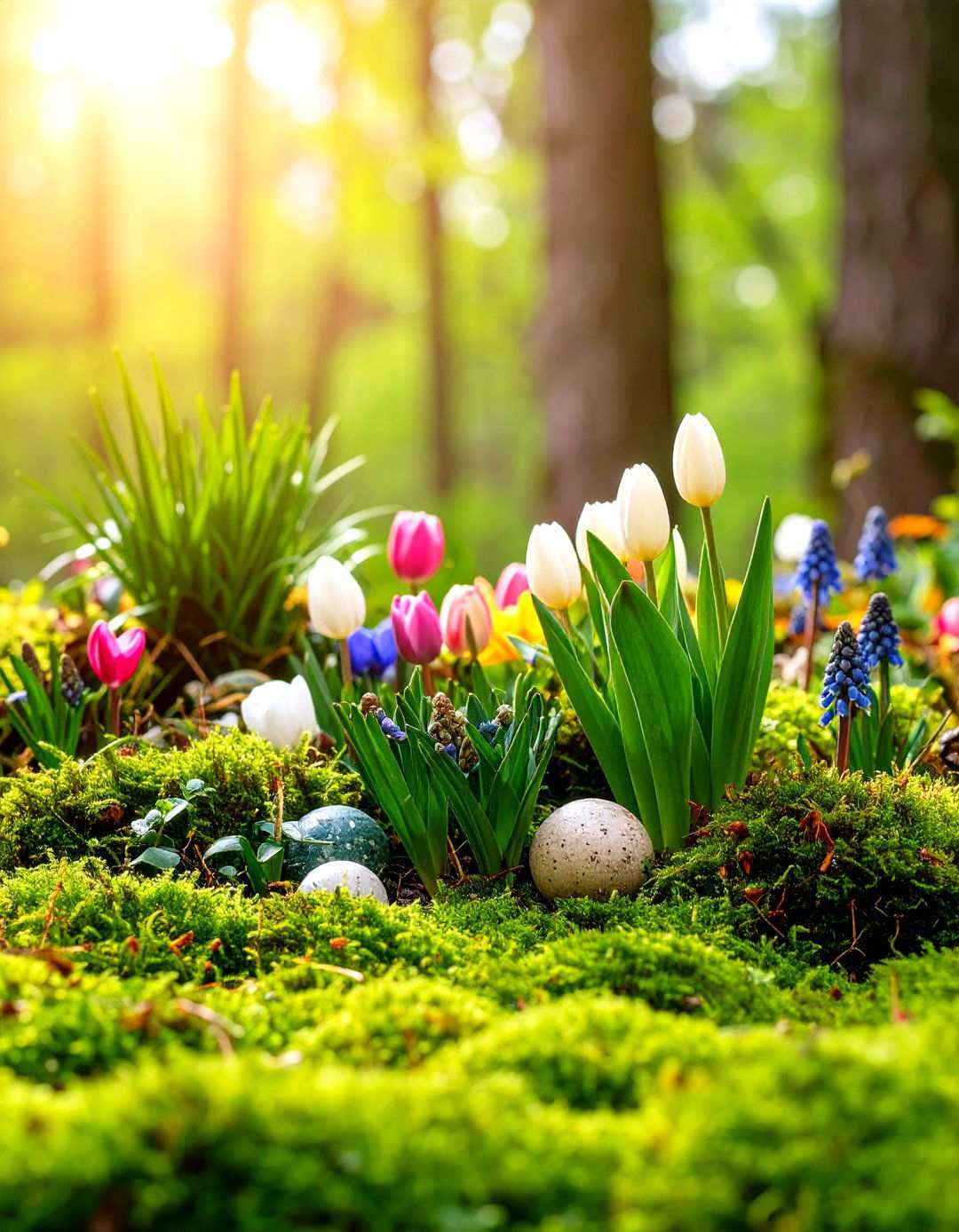 Seasonal Moss Display Garden - 24 Moss Garden Ideas