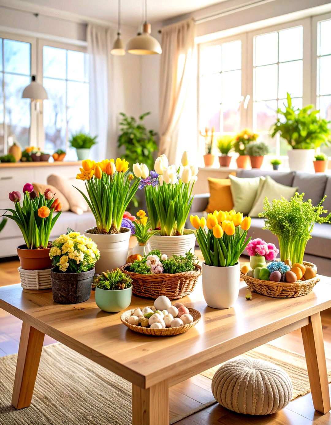 Seasonal Plant Display Rotations - 24 Ways Decorating With Plants