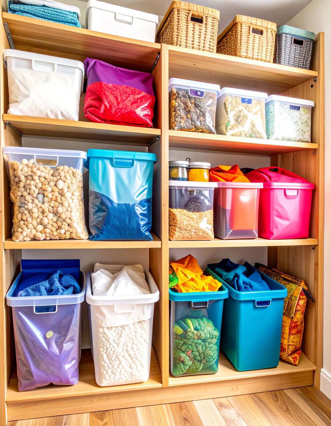 Seasonal Rotation Storage - 24 Small Closet Storage Ideas