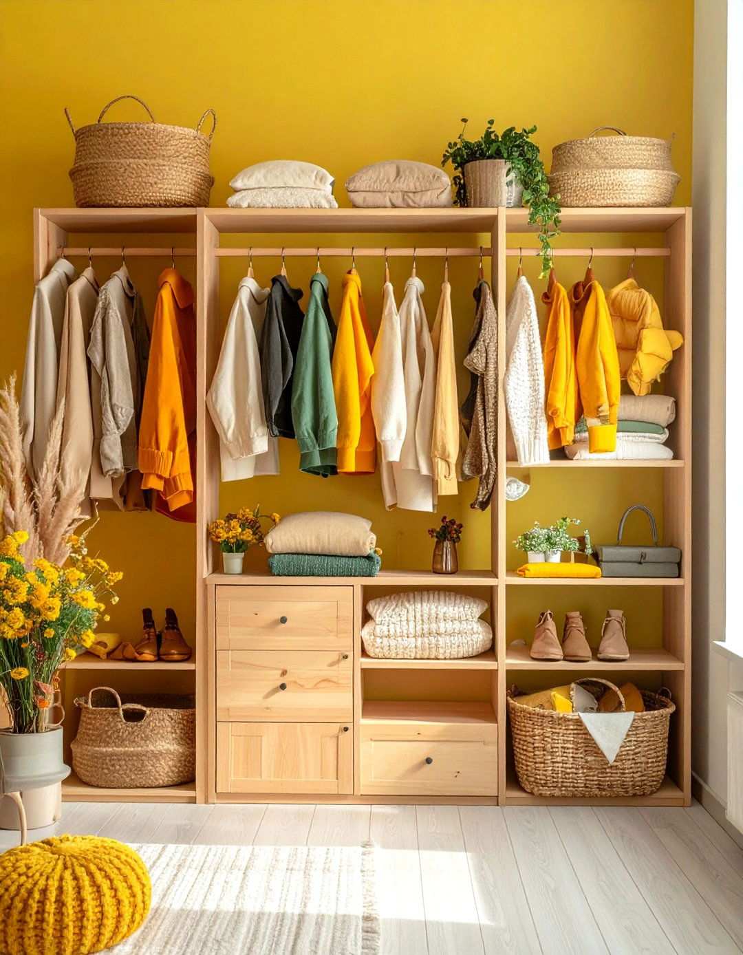Seasonal Rotation System - 24 Minimalist Dorm Room Ideas
