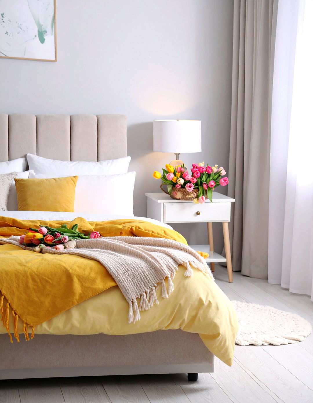 Seasonal Transition Display - 24 Nightstand Decor Ideas
