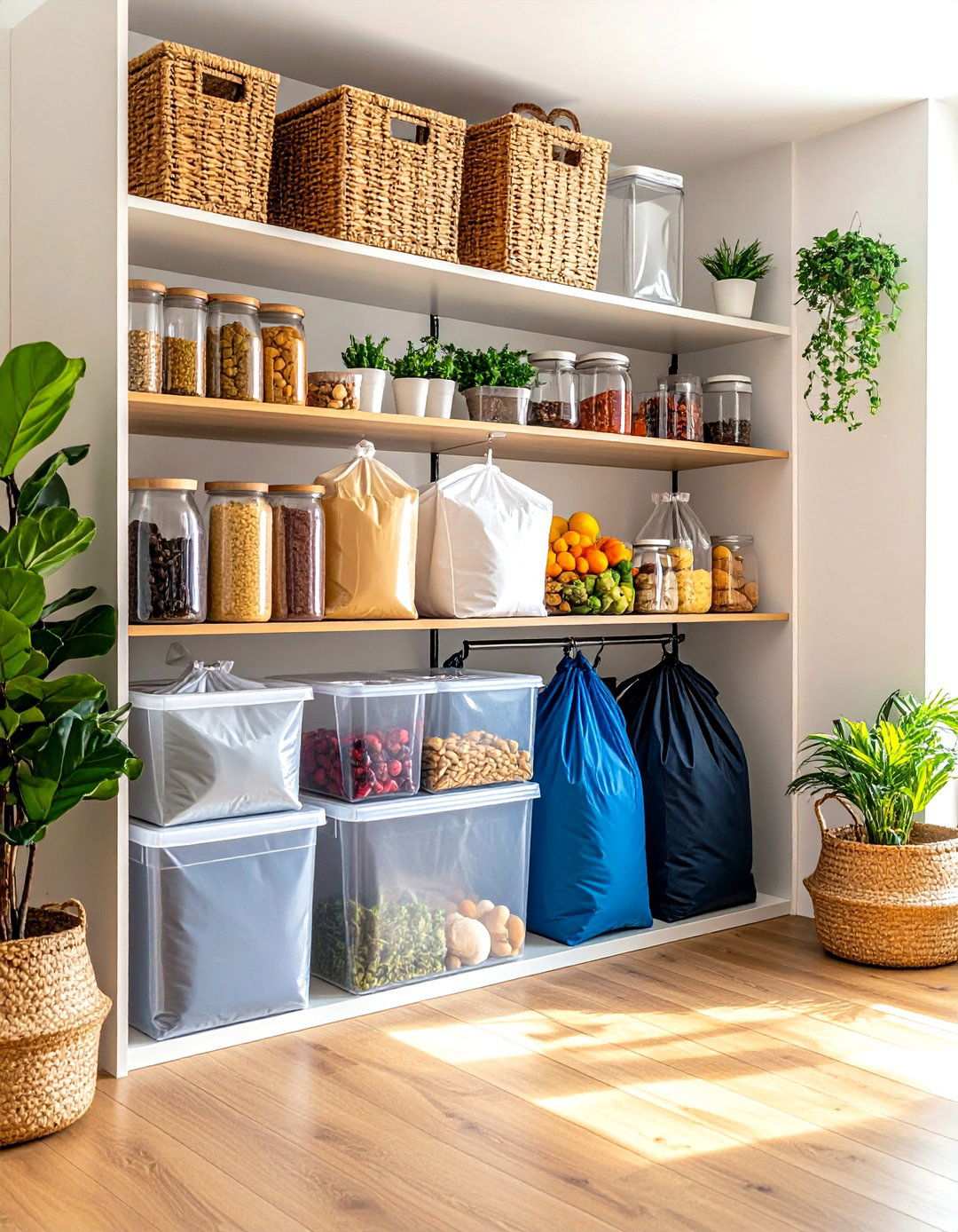 Seasonal Transition Storage - 24 Minimalist Apartment Ideas