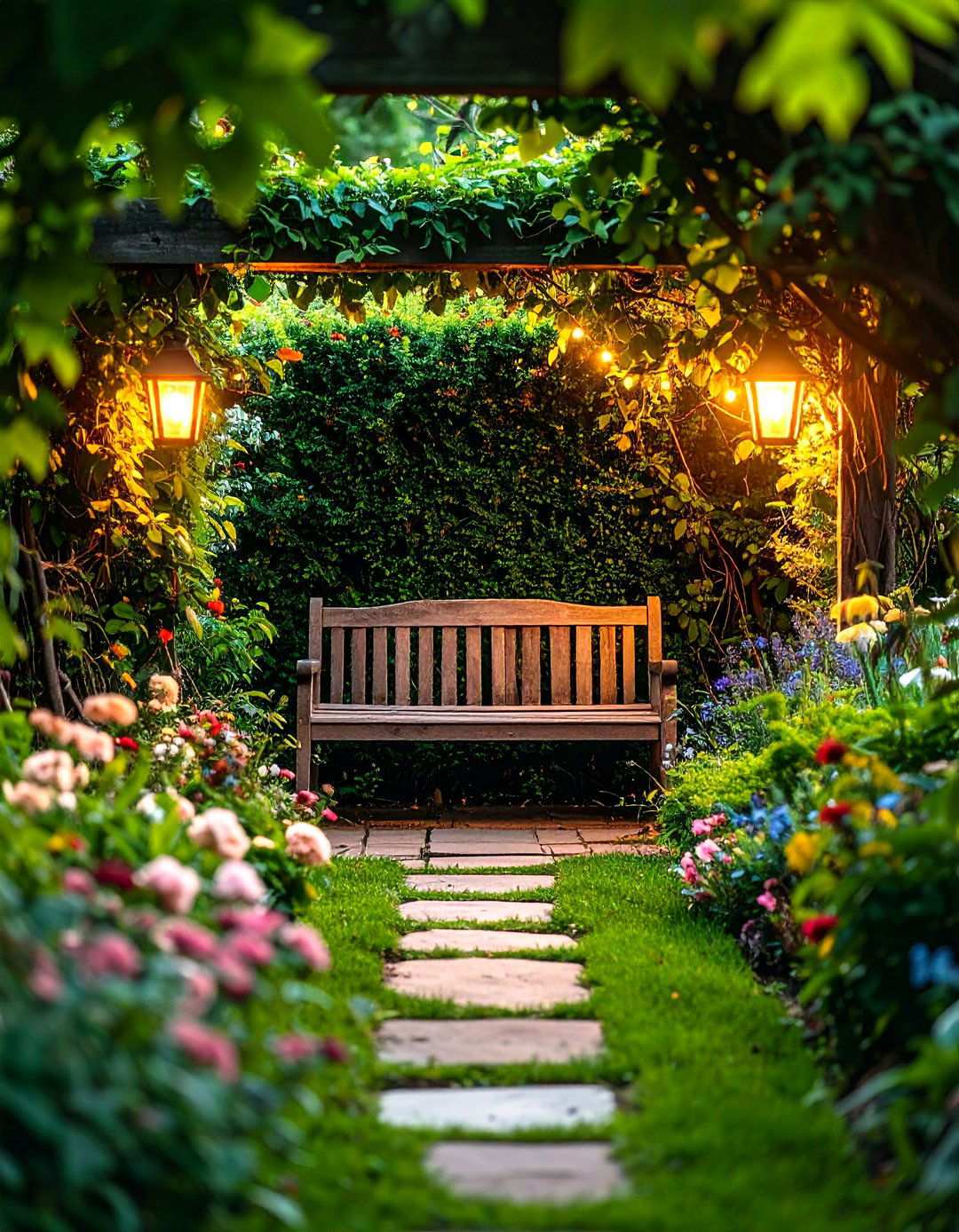 Secret Garden Reading Hideaway - 24 Outdoor Reading Nook Ideas
