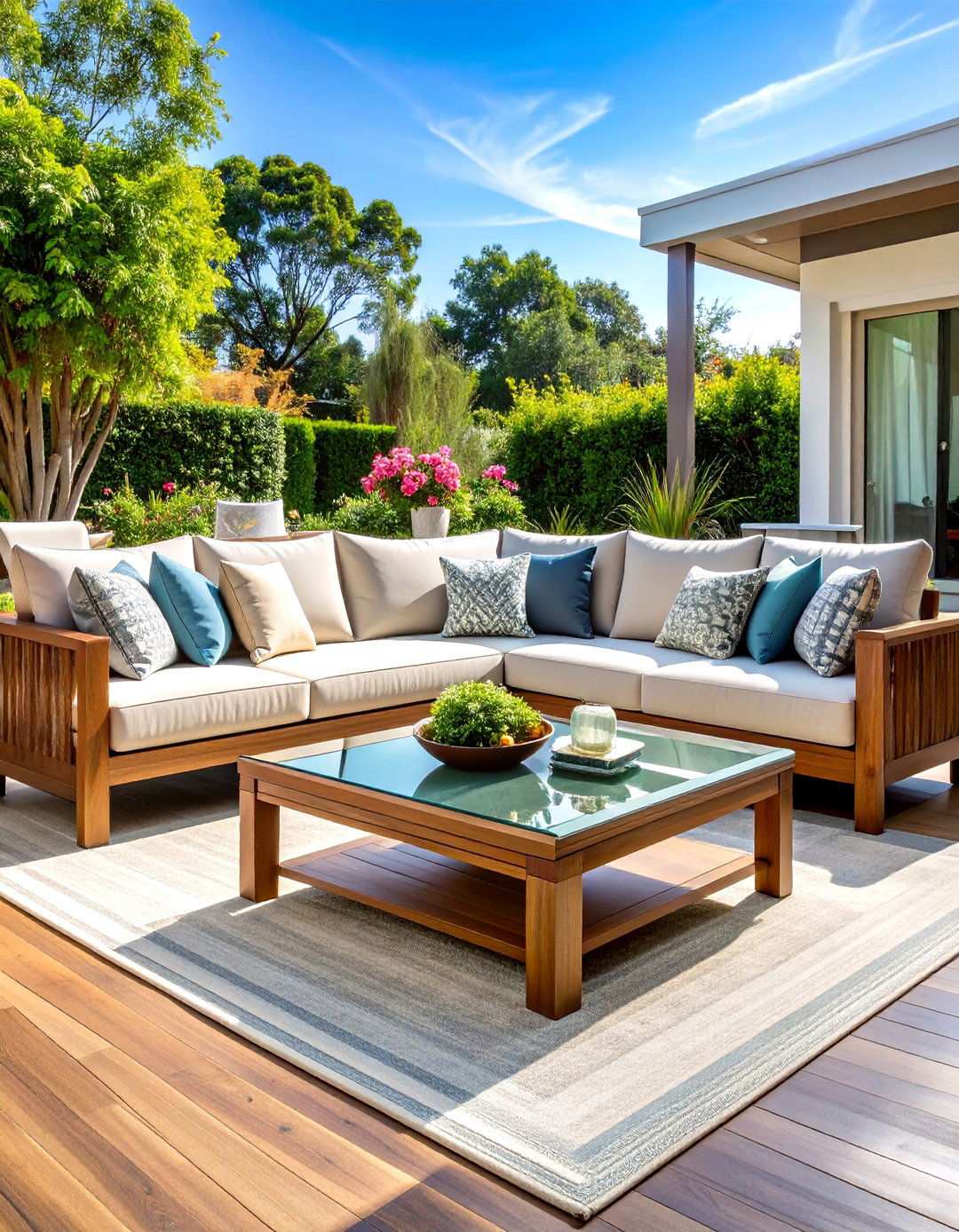 Sectional Conversation Sets - 24 Outdoor Seating Ideas