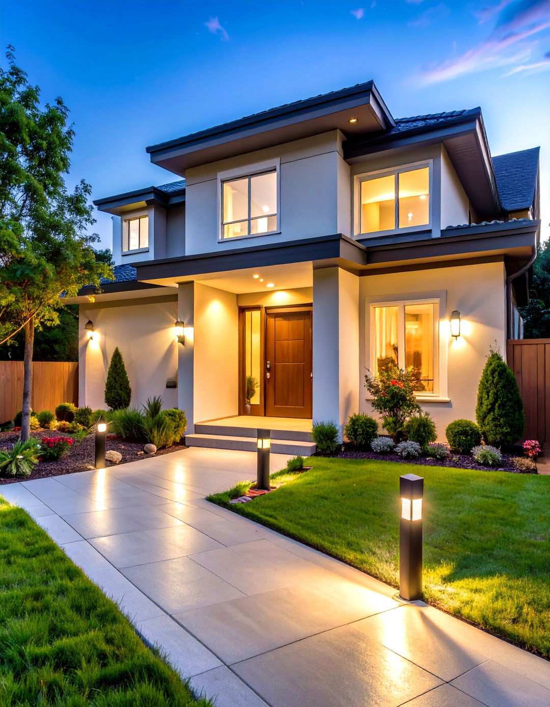 Security Motion Sensor Integration - 24 Landscape Lighting Ideas