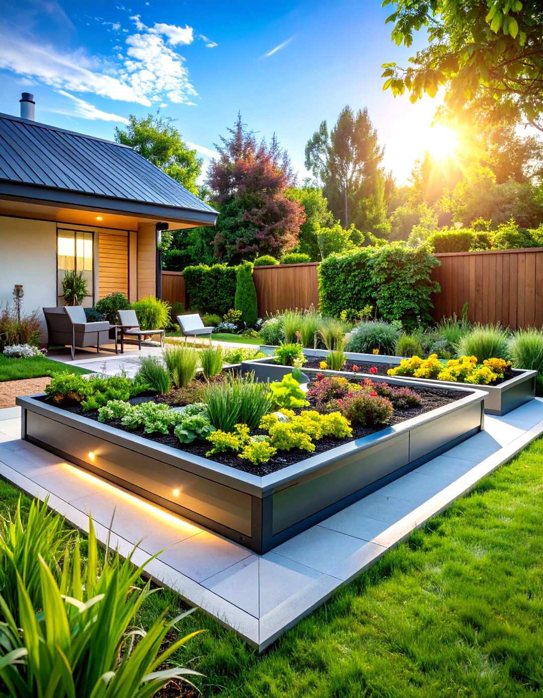 Self Watering Garden Bed Systems - 24 Raised Garden Bed Ideas