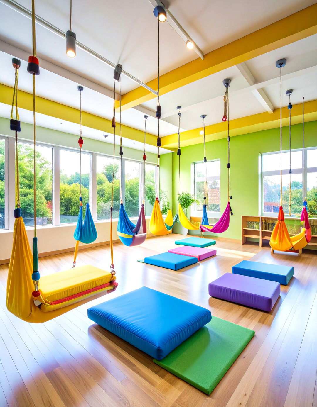 Sensory Swing Sanctuary - 24 Sensory Room Ideas