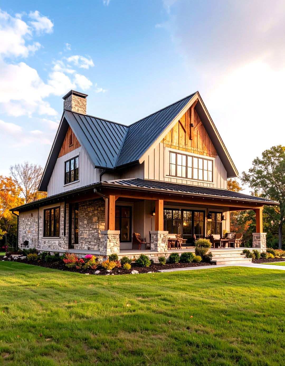 Shed Roof Addition Farmhouse - 24 Modern Farmhouse Exterior