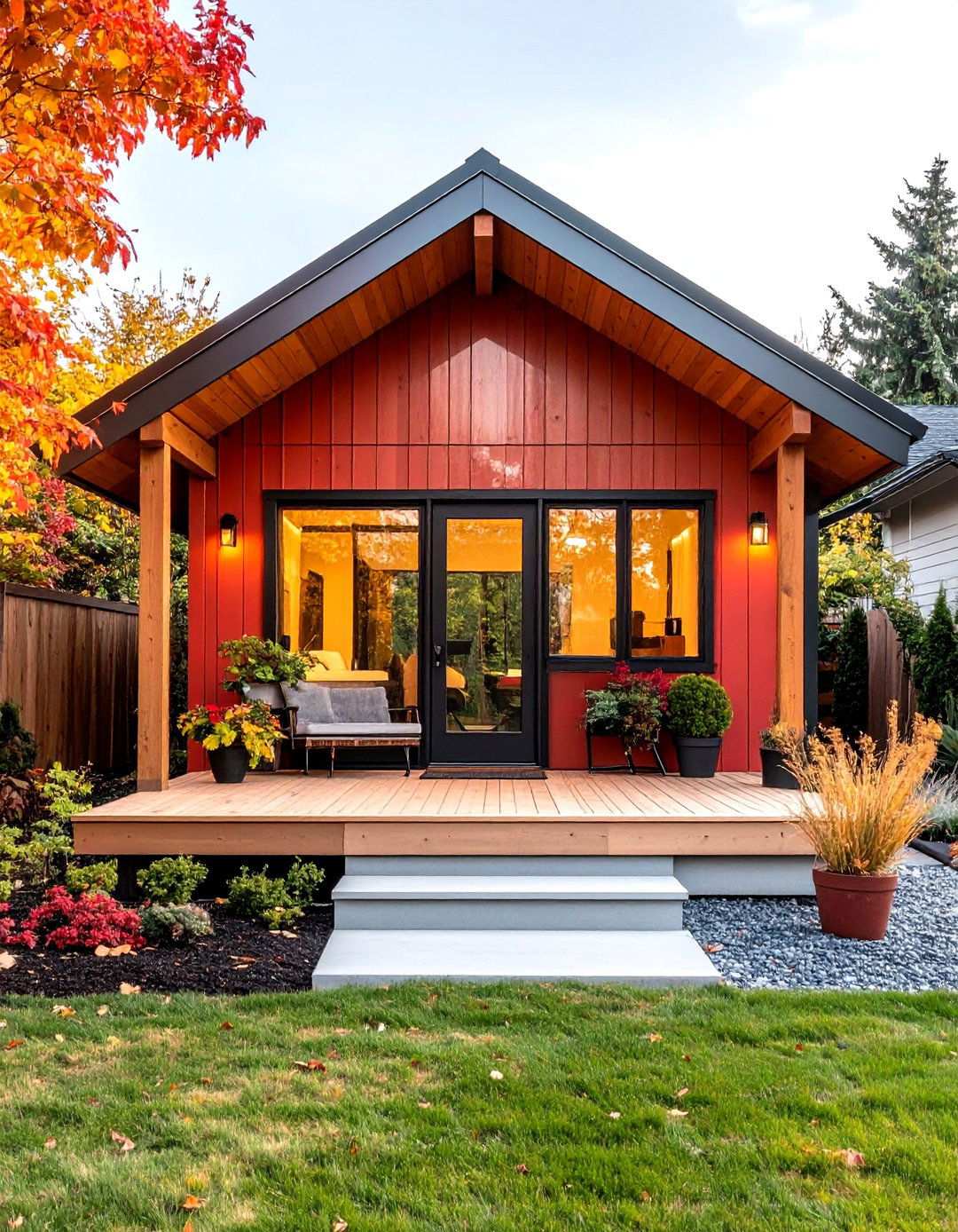 Shed Roof Screen Room Conversion - 24 Shed Roof Porch Design Ideas