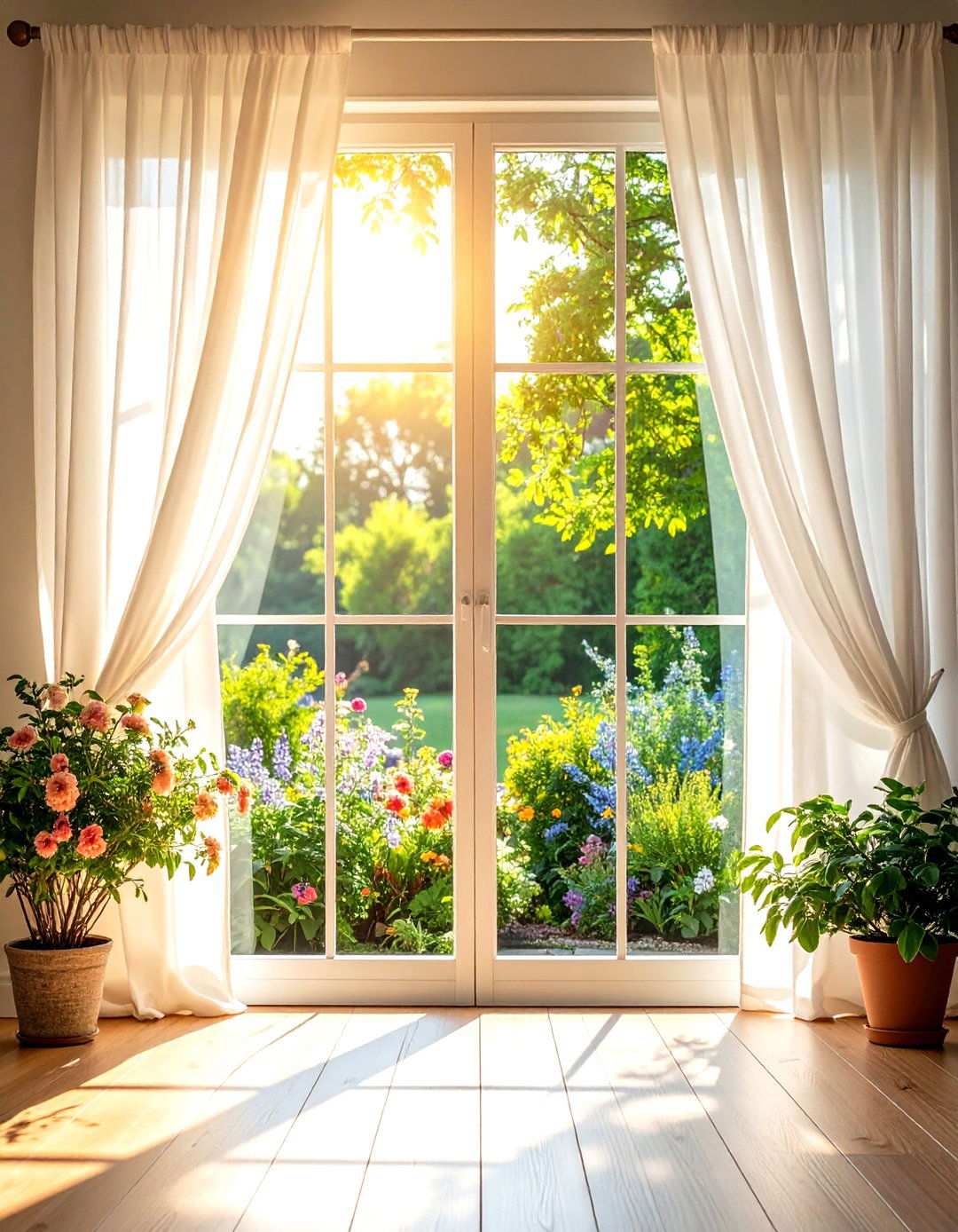 Sheer Sliding Door Curtains - 24 Sliding Door Curtain Ideas