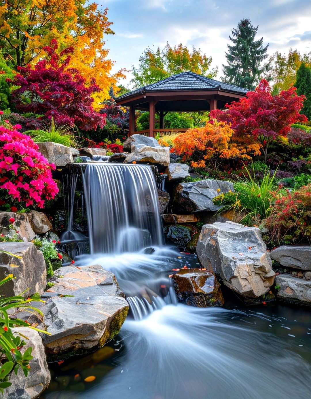 Sheet Waterfall Spillway Design - 24 Pondless Waterfall Design Ideas
