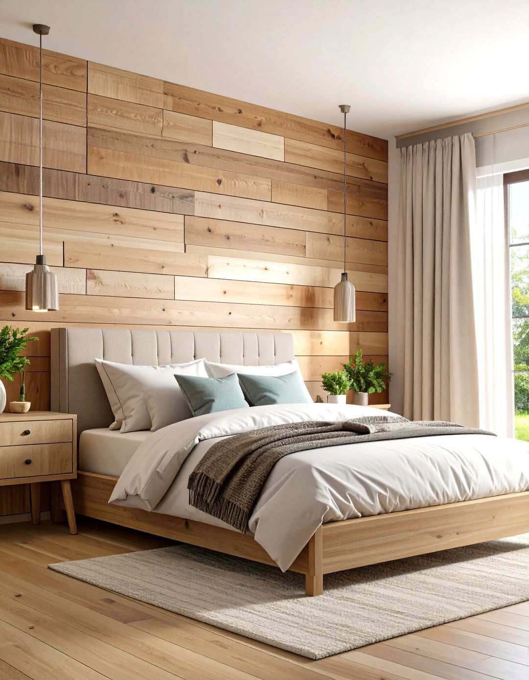 Shiplap Accent Walls for Rustic Sophistication - 24 Wall Molding Ideas