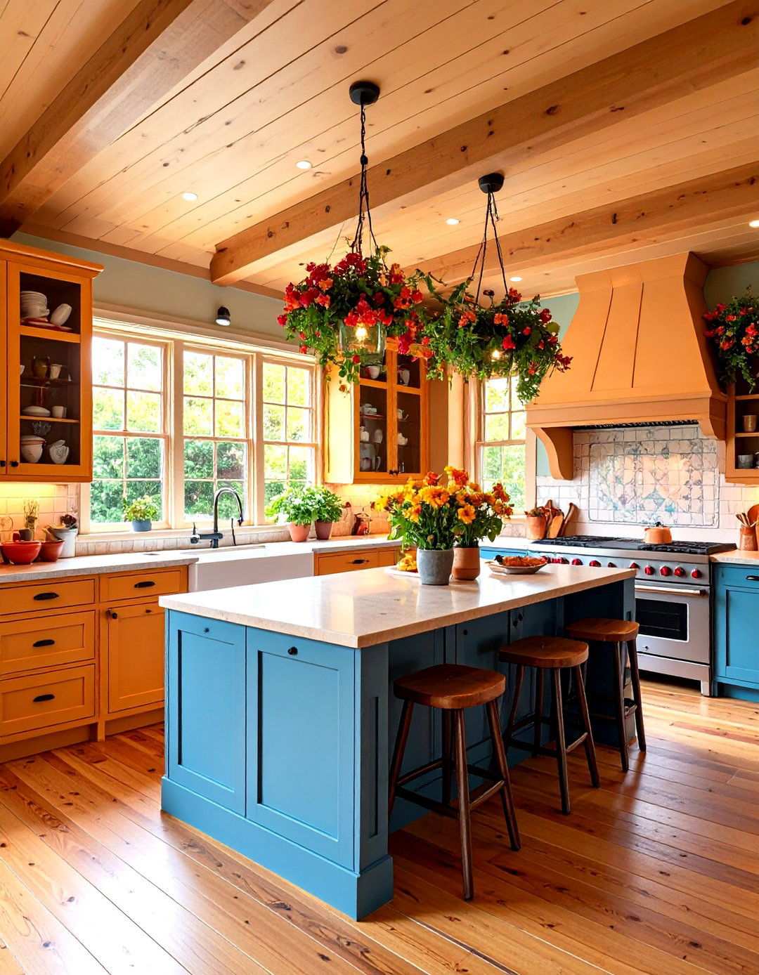Shiplap Ceiling Extension Design - 24 Shiplap Backsplash Ideas for Your Kitchen