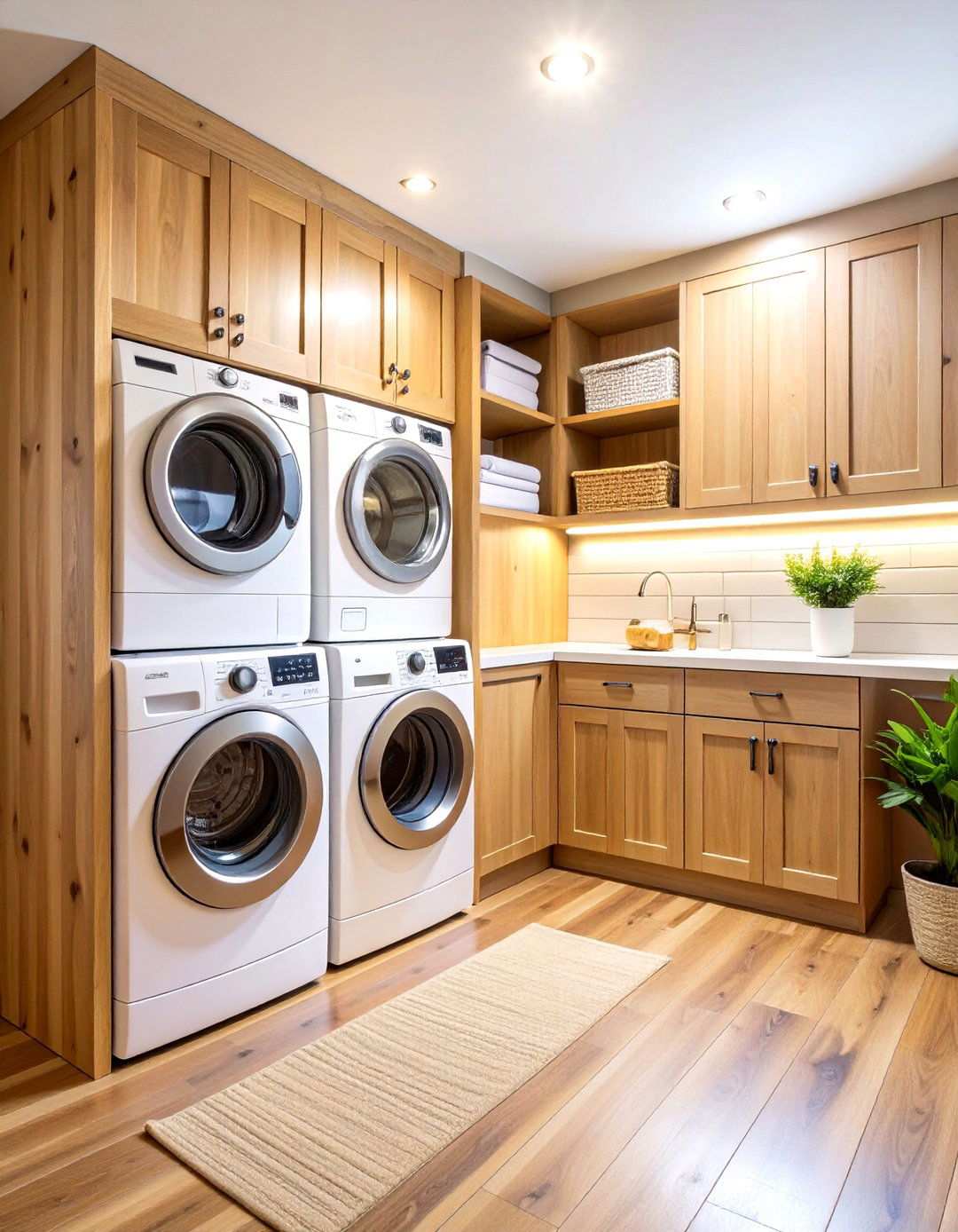 Shiplap Closet Conversion Design - 24 Shiplap Laundry Room Ideas