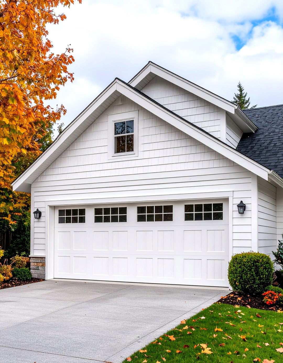 Shiplap Siding Garage - 24 Rustic Garage Ideas
