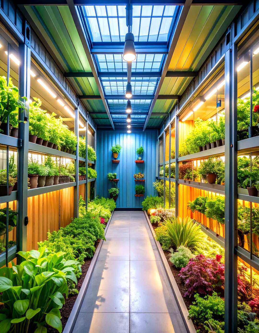 Shipping Container Garden - 24 Urban Garden Ideas