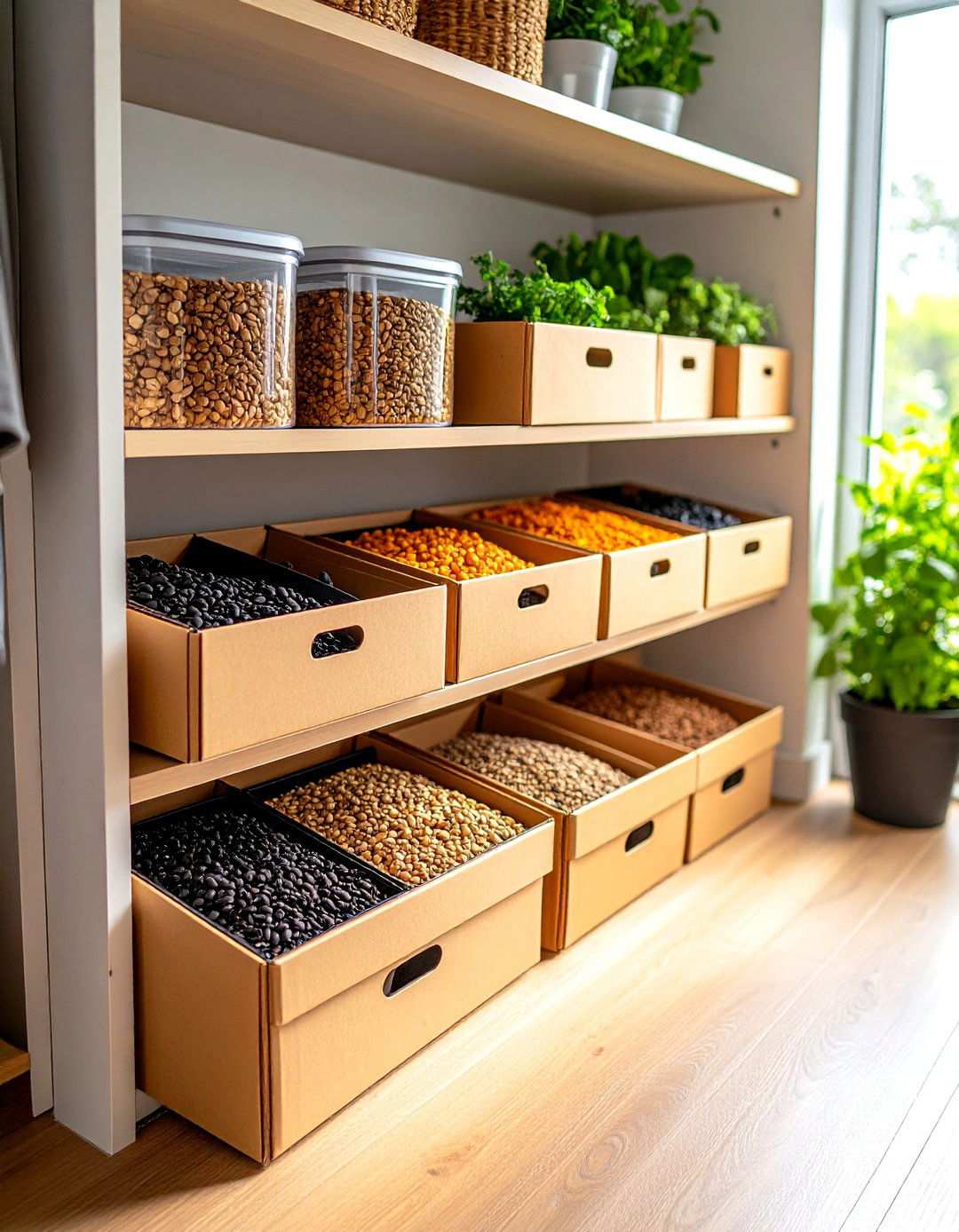 Shoe Box Sorting System - 24 Seed Storage Ideas