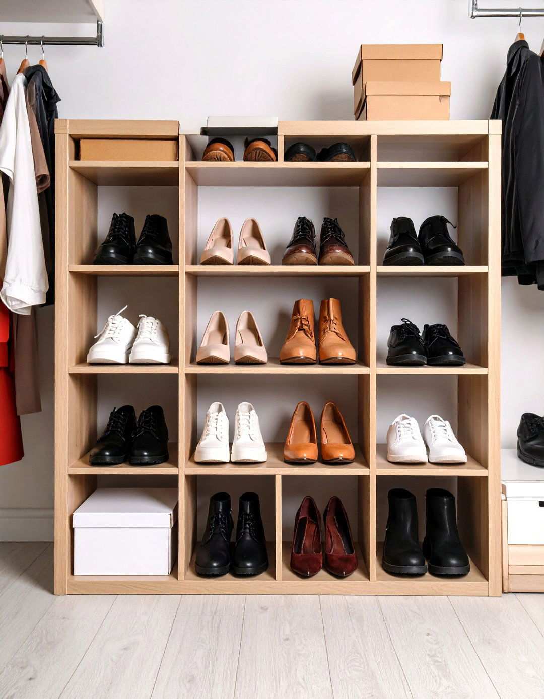 Shoe Storage Cubbies - 24 Storage Ideas