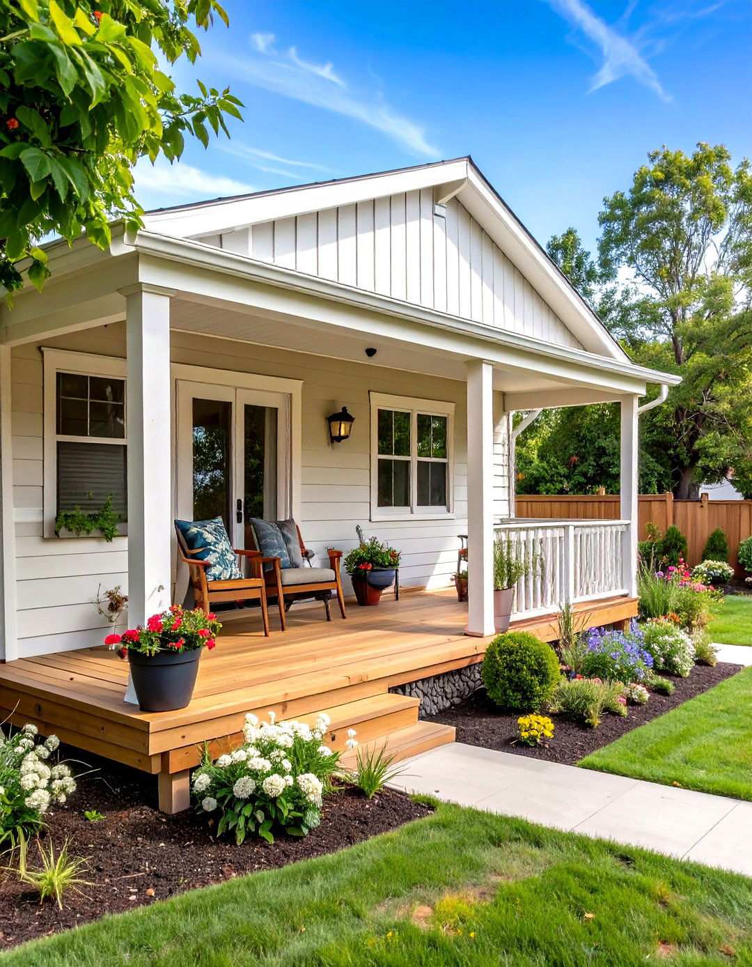 Side Entry Porch Solutions - 24 Mobile Home Porch Ideas