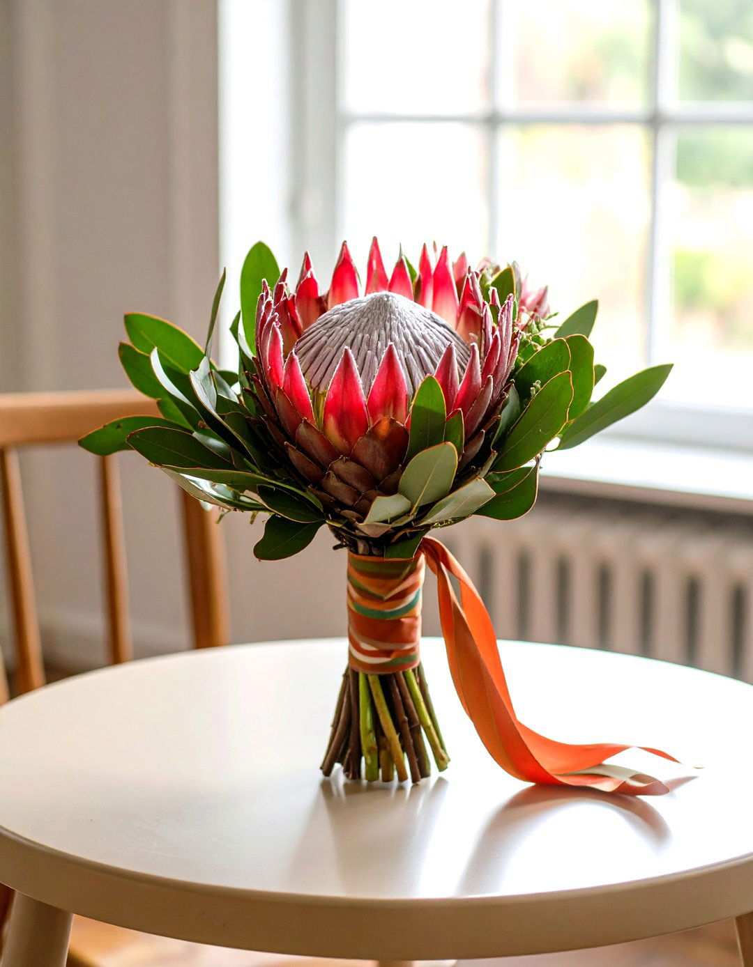 Single Stem Statement Wedding Bouquet - 24 Wedding Bouquet Ideas