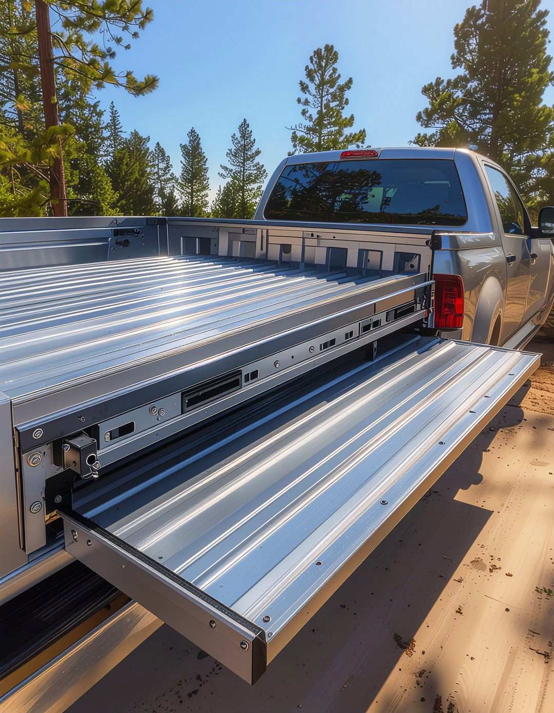 Sliding Bed Platform Systems - 24 Truck Bed Storage Ideas