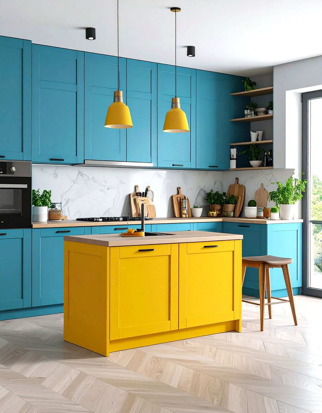 Sliding Element Integration - 24 Minimalist Kitchen Ideas