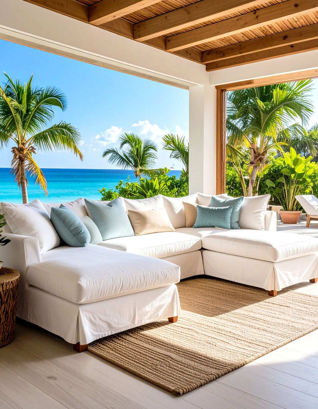 Slip covered Furniture Design Elements - 24 Hamptons Living Room Ideas