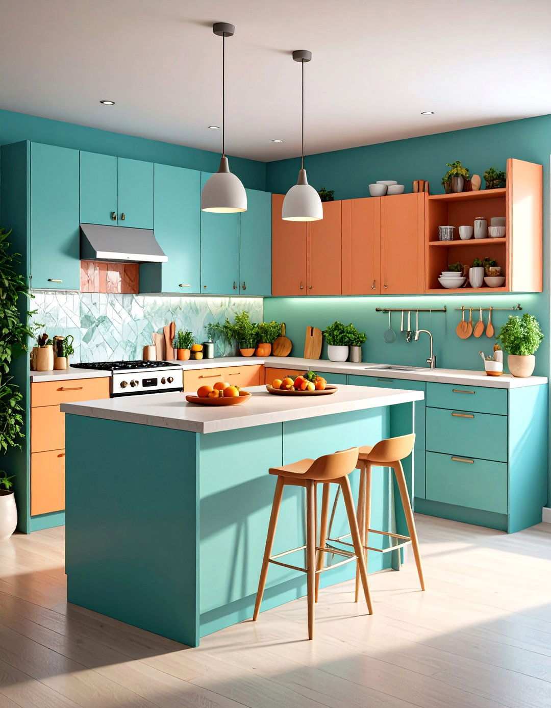 Small Kitchen Maximization Strategies - 24 Kitchens Without Upper Cabinets