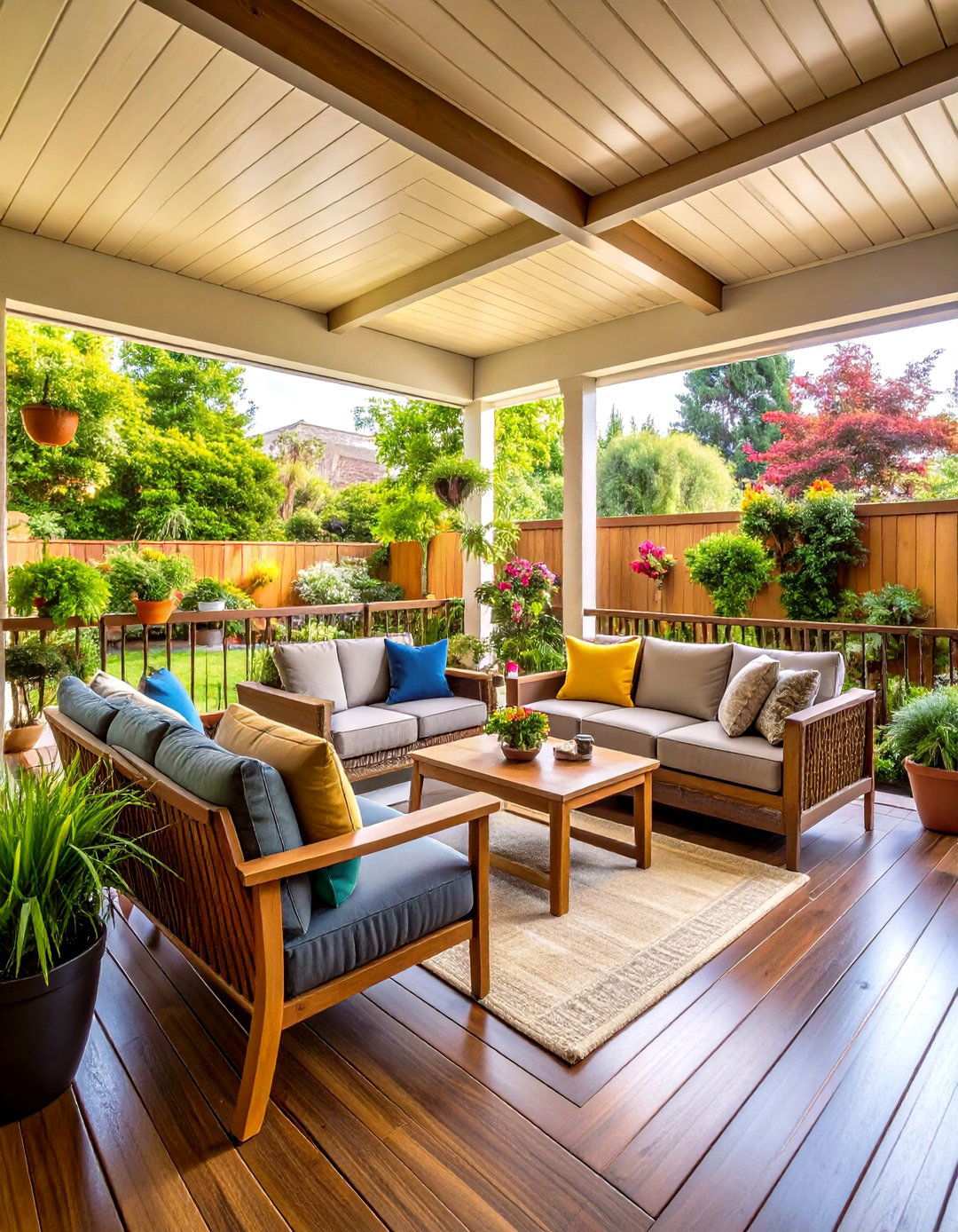 Small Space Compact Lanai Design - 24 Lanai Porch Ideas