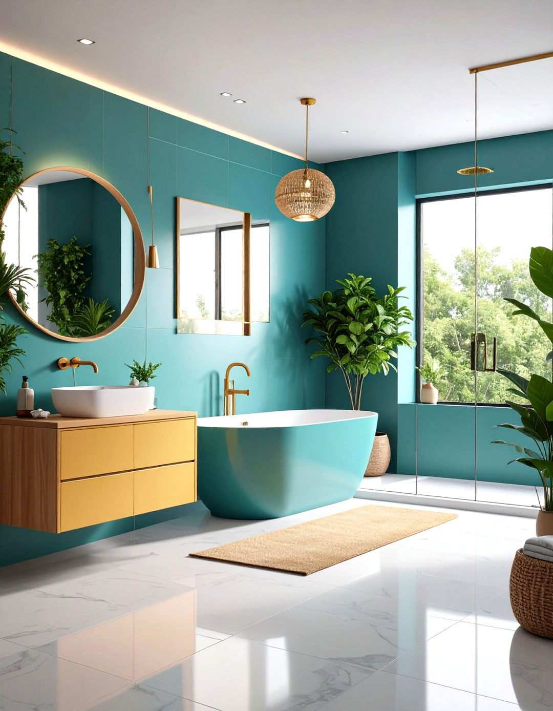 Small Space Maximized Wet Room - 24 Wet Room Ideas