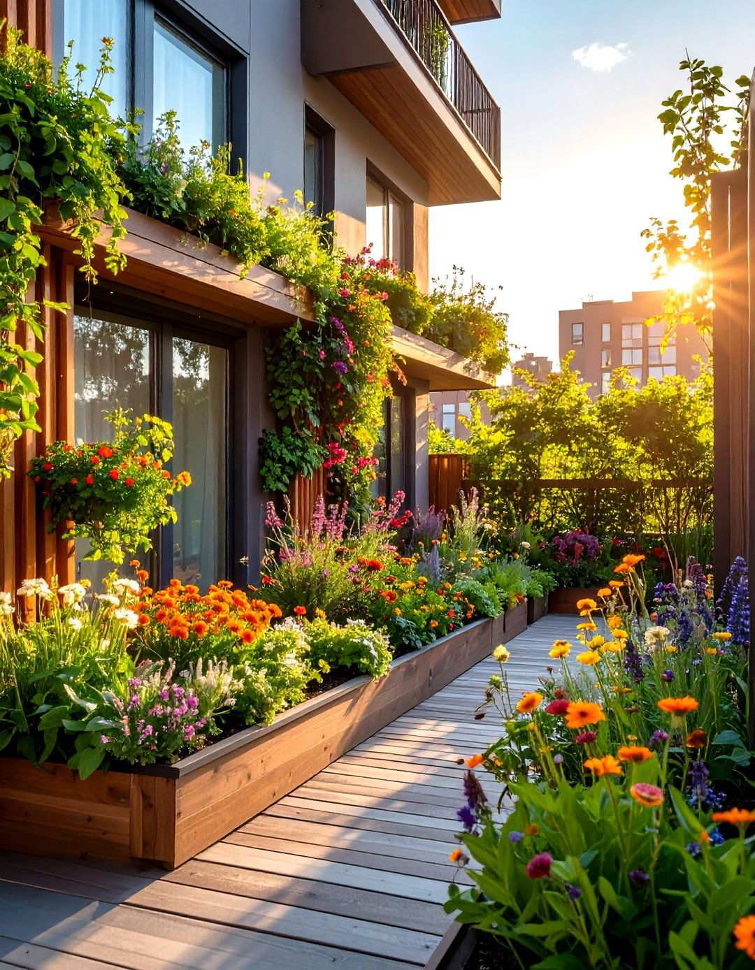 Small Space Urban Wildflower Gardens - 24 Wildflower Garden Ideas