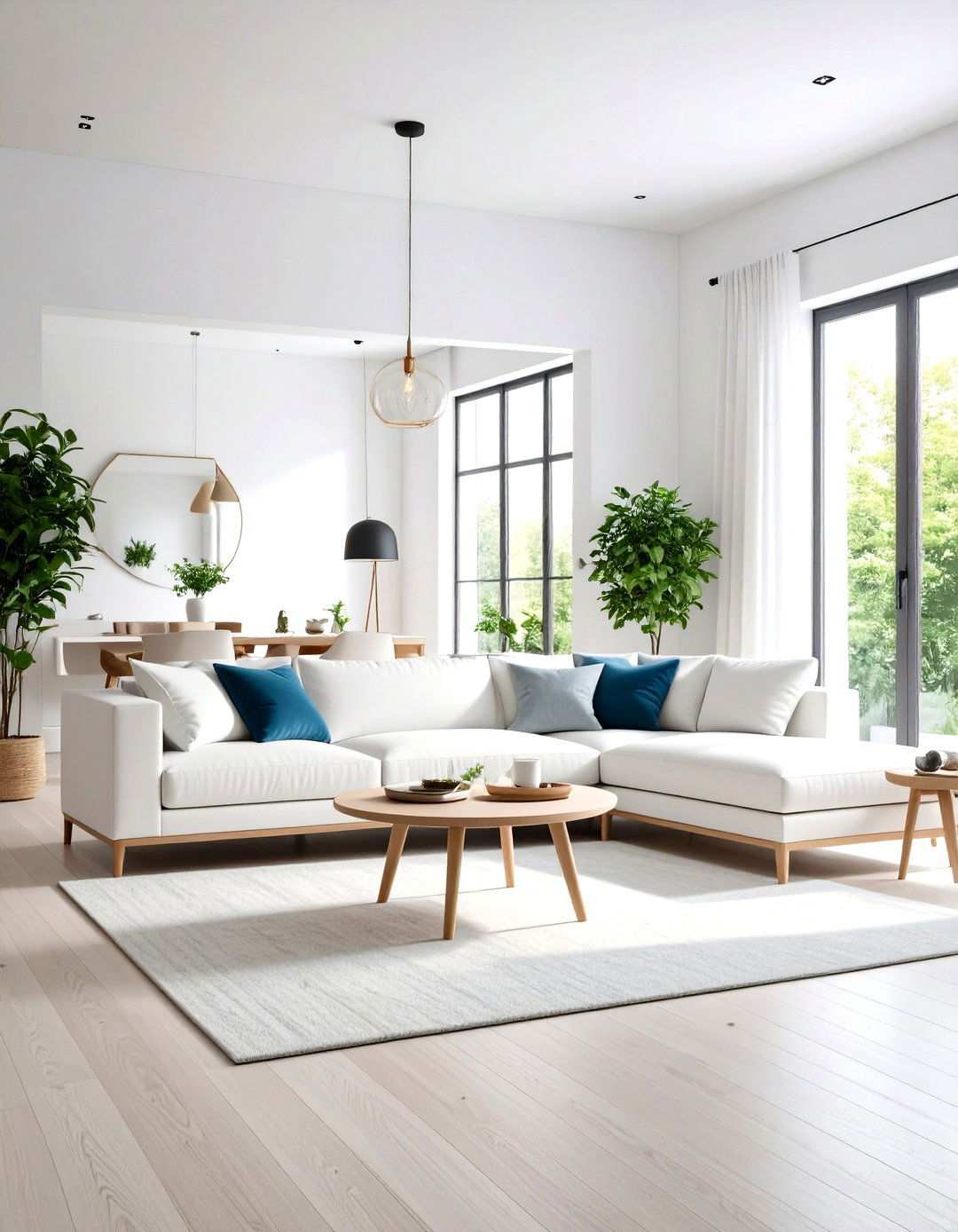 Small Space White Living Room - 24 White Living Room Ideas